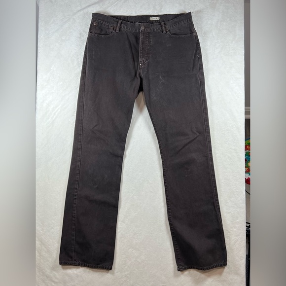 Men’s 34W 34L Distresses Corduroy Bootcut Distressed Western Pants Cowboy C14 - Picture 1 of 13